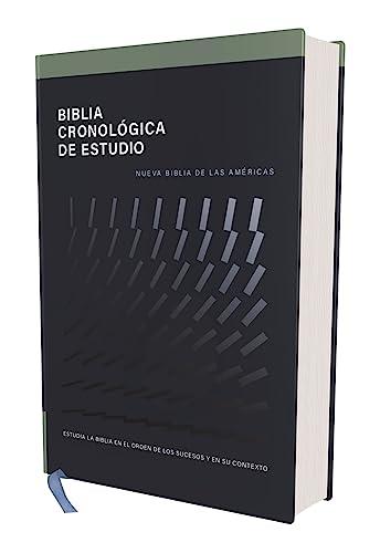 NBLA, Biblia Cronologica de Estudio, Tapa Dura, Interior a Cuatro Colores (Spanish Edition)