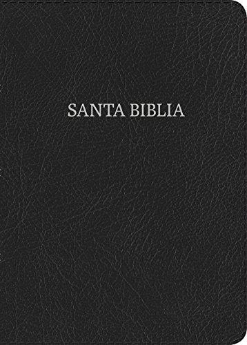 Biblia NVI, Letra Super Gigante, negro, piel fabricada, con indice