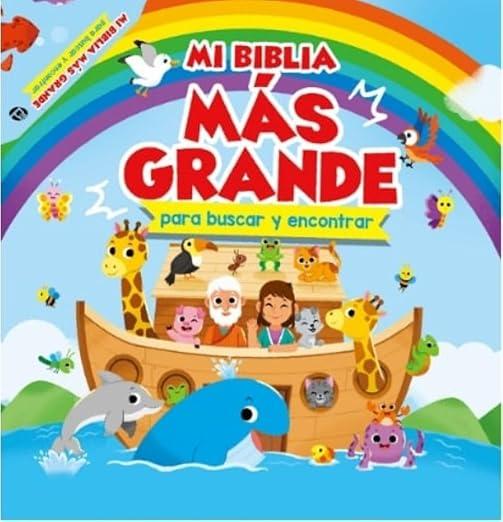 Mi Biblia mas grande para buscar y encontrar -Niños